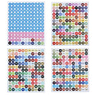 447 DMC Farben Aufkleber rund - Diamond Painting