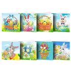 8 x Osterkarten *Frohe Ostern* - Diamond Painting