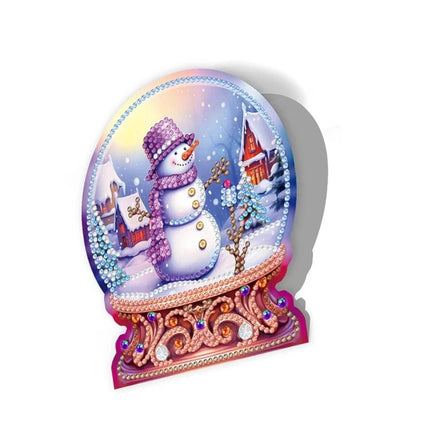 8 x Weihnachtskarten Merry Christmas - Diamond Painting