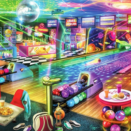 Auf zum Bowling - Voll AB Diamond Painting