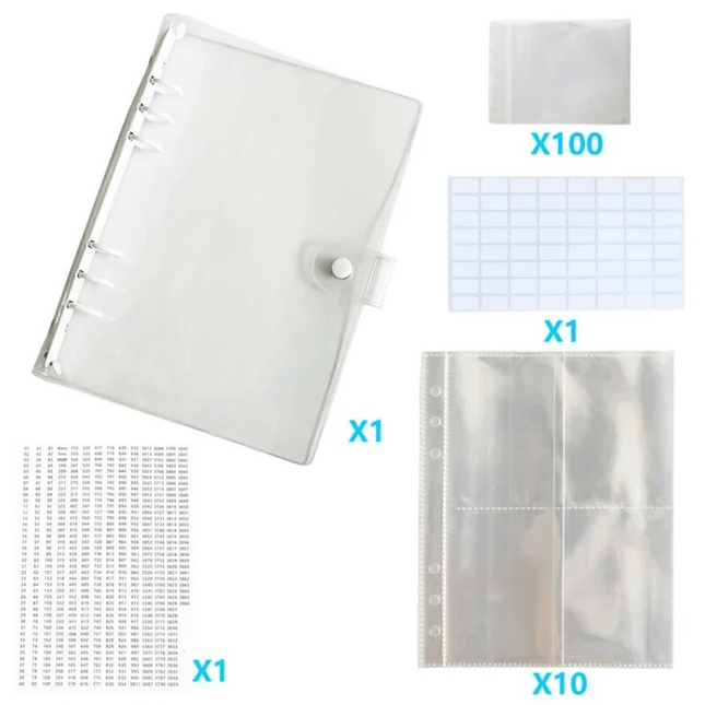 Aufbewahrungsmappe A5 mit Set - Diamond Painting