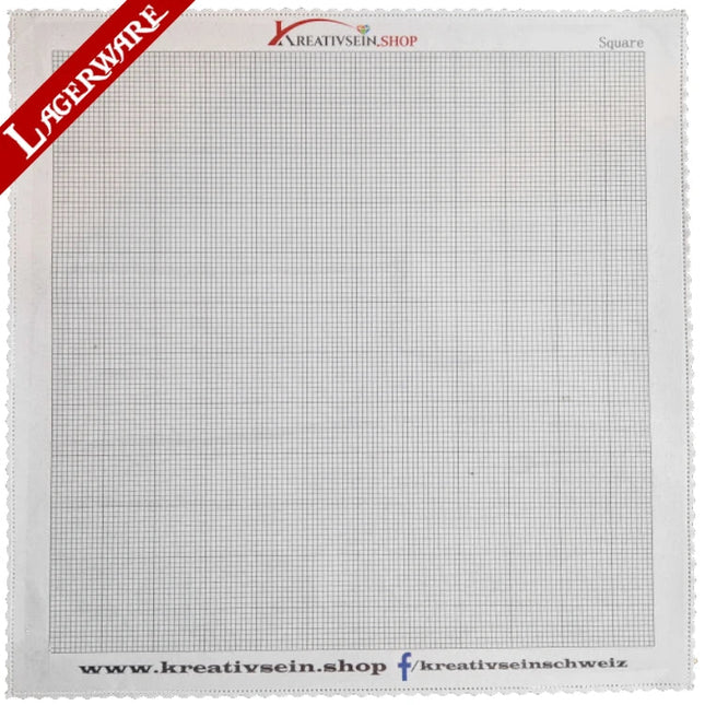 Blanko Leinwand für eckige oder runde Steine LA - Diamond Painting