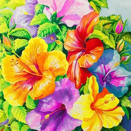 Blumenblüten - Voll AB 5D DIY Diamond Painting