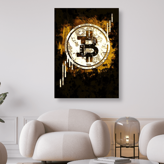 BTC die Mutter aller Kryptowährungen - 5D DIY Diamond Painting