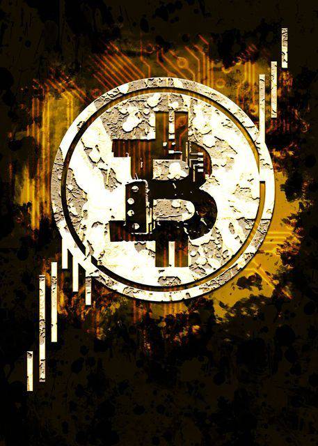 BTC die Mutter aller Kryptowährungen - 5D DIY Diamond Painting