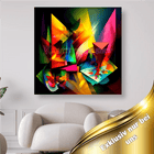 Bunte abstrakte Formen - 5D DIY Diamond Painting
