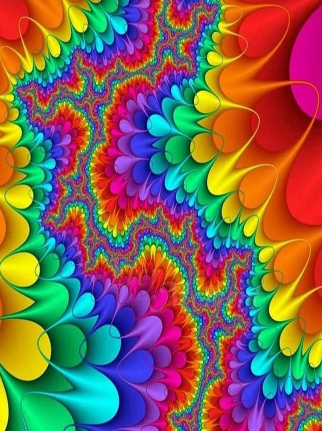 Bunte Fantasie Malerei - Voll AB 5D DIY Diamond Painting