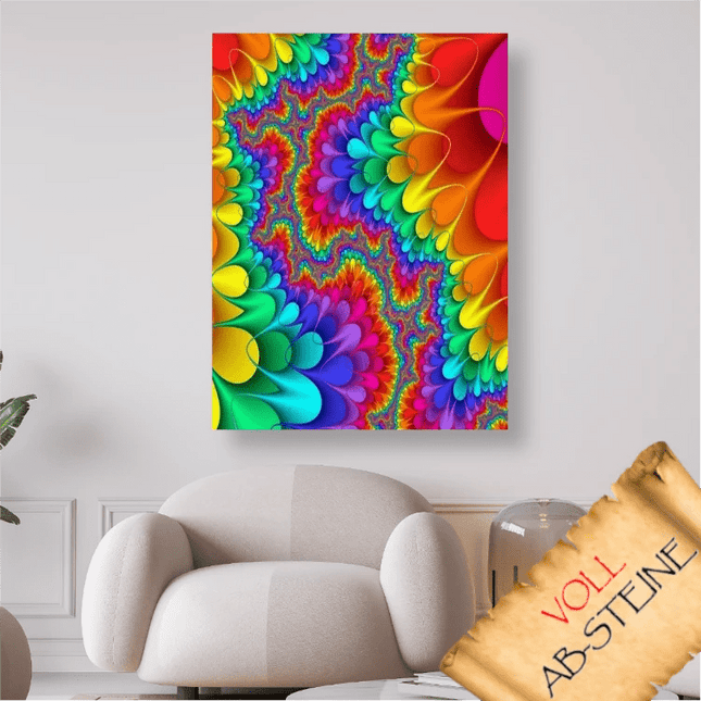 Bunte Fantasie Malerei - Voll AB 5D DIY Diamond Painting