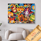 Bunte Masken - Voll AB 5D DIY Diamond Painting