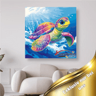 Bunte Schildkröte 1 - 5D DIY Diamond Painting