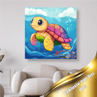 Bunte Schildkröte 3 - 5D DIY Diamond Painting