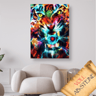 Bunter Tiger - Voll AB 5D DIY Diamond Painting