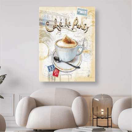 Café a Paris - 5D DIY Diamond Painting