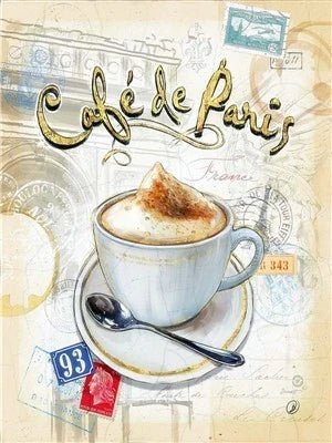 Café de Paris - 5D DIY Diamond Painting