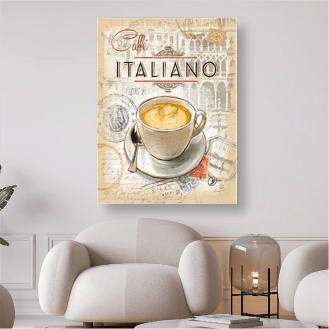 Caffé Italiano - 5D DIY Diamond Painting