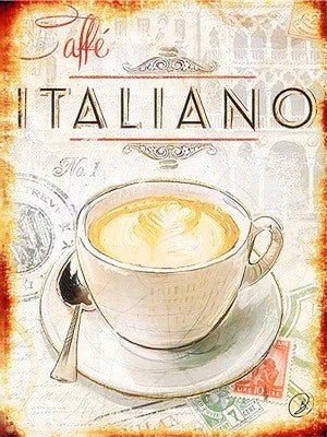 Caffé Italiano No1 - 5D DIY Diamond Painting