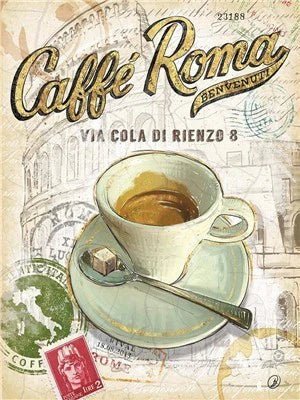 Caffé Roma - 5D DIY Diamond Painting