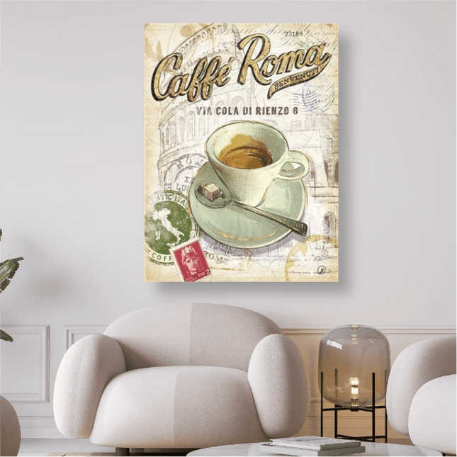 Caffé Roma - 5D DIY Diamond Painting