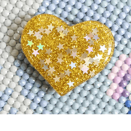 Cover Minder Herzen - Diamond Painting