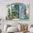Das Gartenhaus Willkommen - 5D DIY Diamond Painting