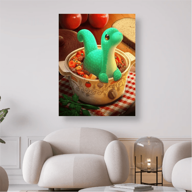 Dasty der Dino - 5D DIY Diamond Painting