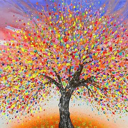 Der Kleckselbaum - Voll AB 5D DIY Diamond Painting