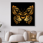 Der Tiger im Schmetterling - 5D DIY Diamond Painting
