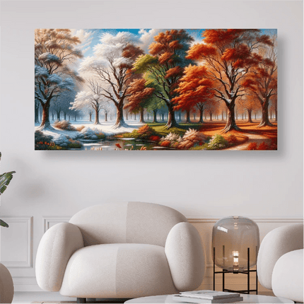 Die 4 Jahreszeiten - 5D DIY Diamond Painting