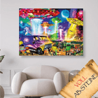 Die Ufo´s kommen - Voll AB 5D DIY Diamond Painting