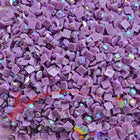 DMC 209 Lavender DK - eckige Steine - Aurora Borealis (AB) - Diamond Painting