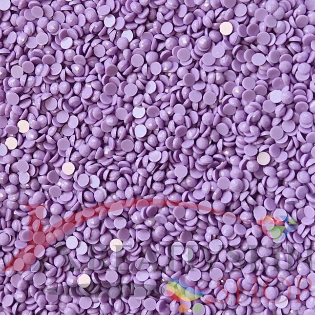 DMC 209 Lavender DK - runde Steine - Diamond Painting