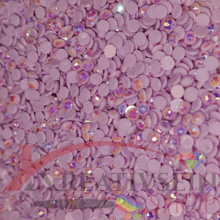 DMC 211 Lavender LT - runde Steine - Aurora Borealis (AB) - Diamond Painting