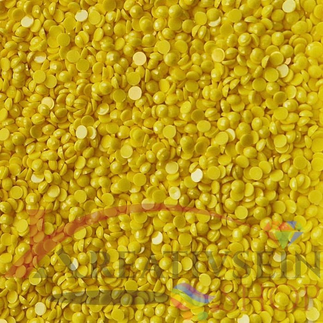 DMC 307 Lemon - runde Steine - Diamond Painting