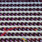 DMC 327 Violet DK - rund Steine - Strass - Diamond Painting