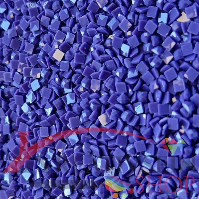 DMC 333 Blue Violet VY DK - eckige Steine - Diamond Painting