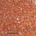 DMC 3341 Apricot - eckige Steine - Aurora Borealis (AB) - Diamond Painting
