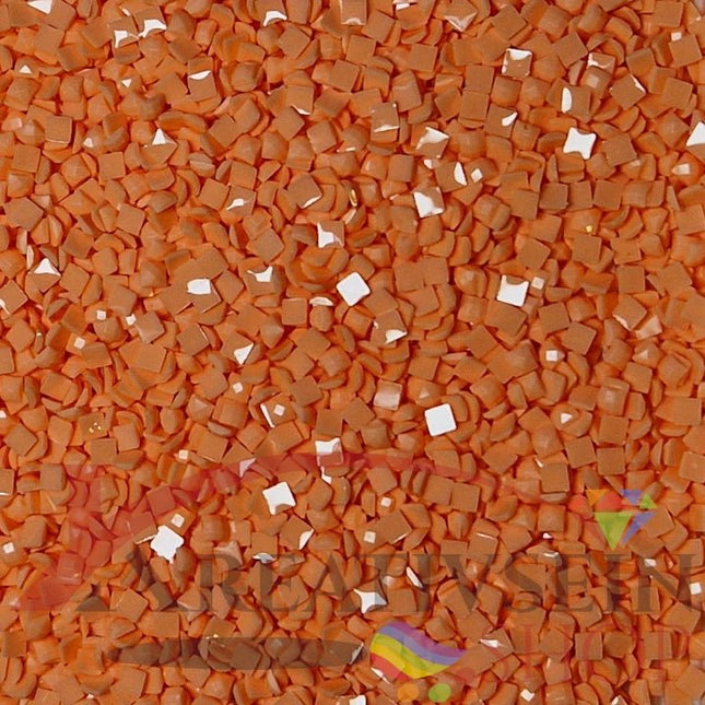 DMC 3341 Apricot - eckige Steine - Diamond Painting