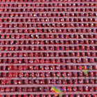 DMC 3354 Dusty Rose LT - eckige Steine - Strass - Diamond Painting