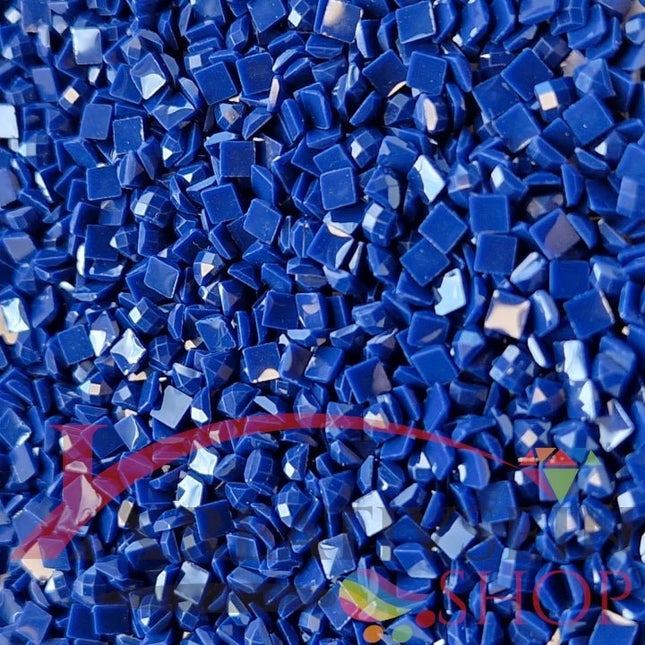 DMC 336 Navy Blue - eckige Steine - Diamond Painting