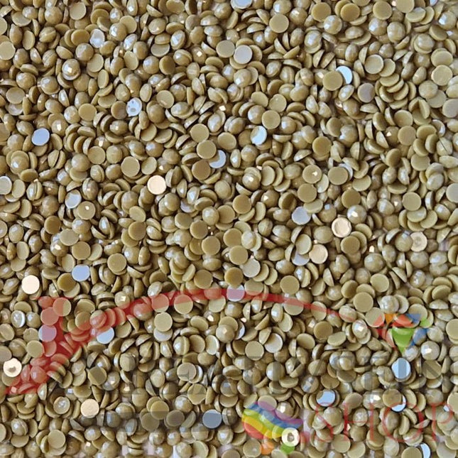 DMC 370 Mustard MED - runde Steine - Diamond Painting