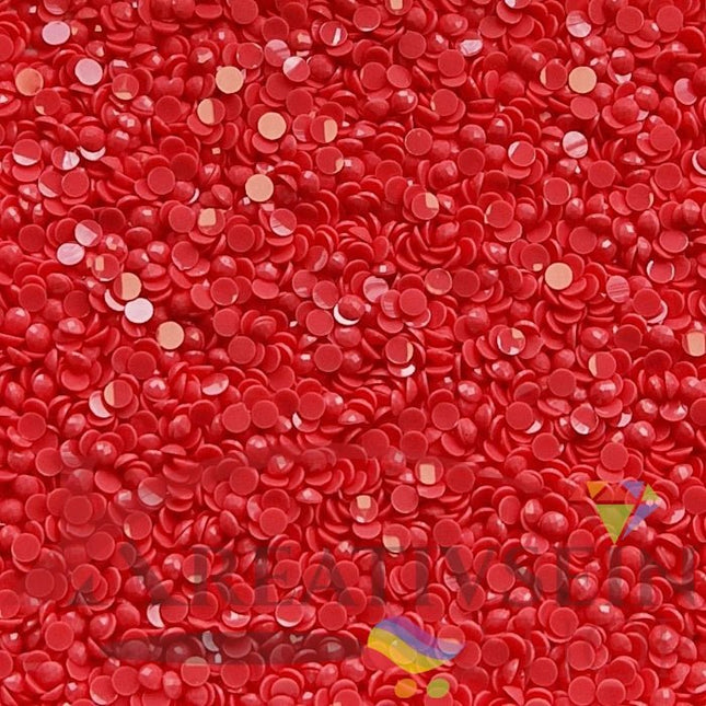 DMC 3705 Melon DK - runde Steine - Diamond Painting