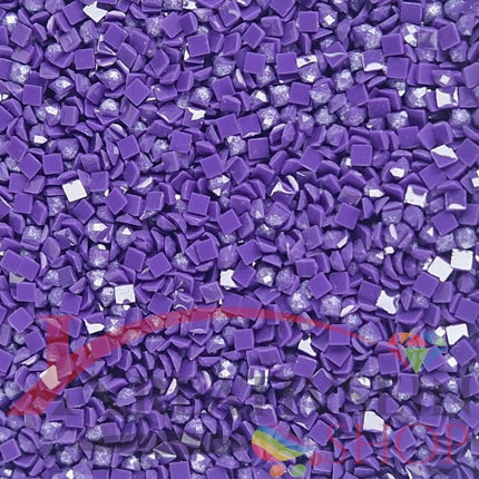 DMC 3746 Blue Violet DK - eckige Steine - Fairy Dust - Diamond Painting