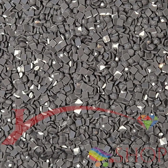 DMC 3799 Pewter Grey VY DK - eckige Steine - Diamond Painting