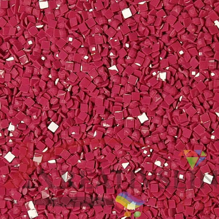 DMC 3803 Mauve MED - eckige Steine - Diamond Painting