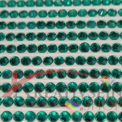 DMC 3812 Sea Green VY DK - rund Steine - Strass - Diamond Painting