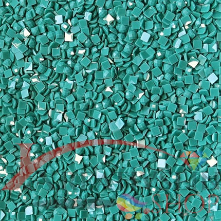 DMC 3814 Aquamarine - eckige Steine - Diamond Painting