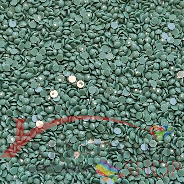 DMC 3815 Celadon Green DK - runde Steine - Diamond Painting
