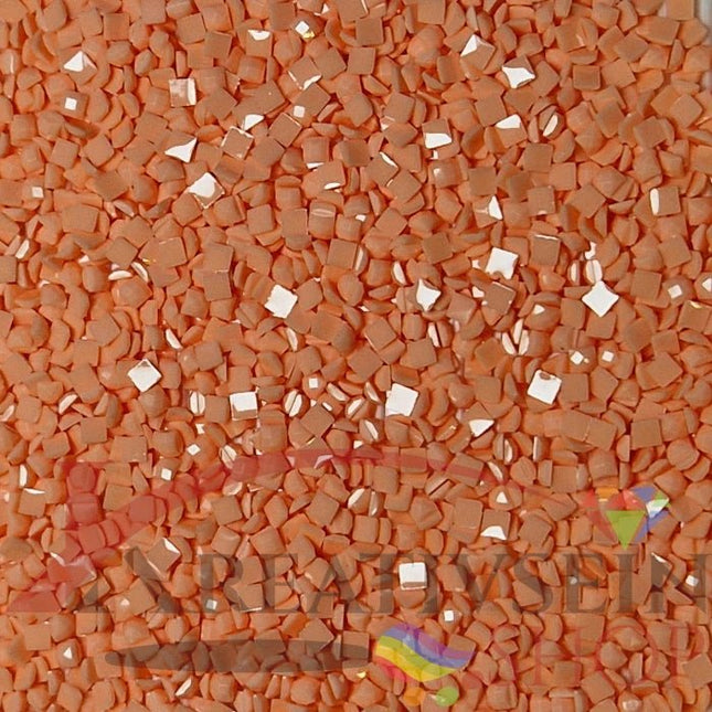 DMC 3824 Apricot LT - eckige Steine - Diamond Painting
