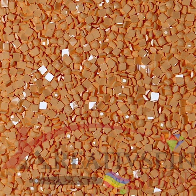 DMC 3825 Pumpkin PALE - eckige Steine - Diamond Painting
