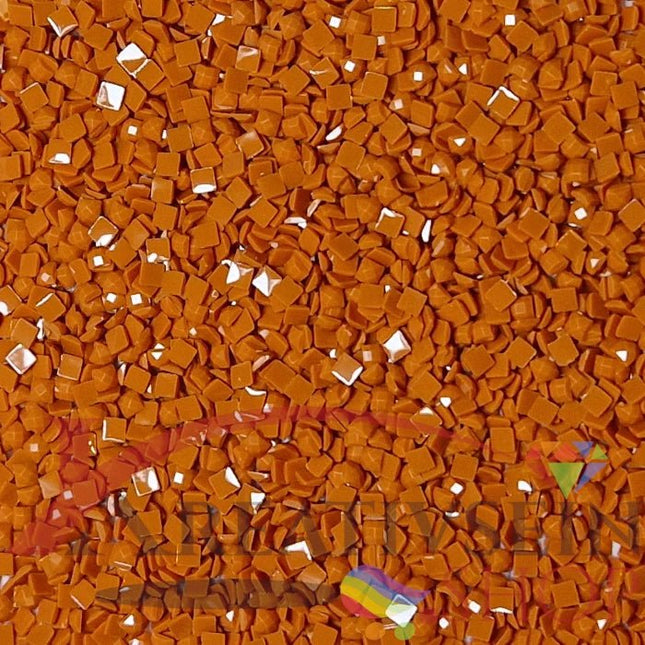 DMC 3826 Golden Brown - eckige Steine - Diamond Painting